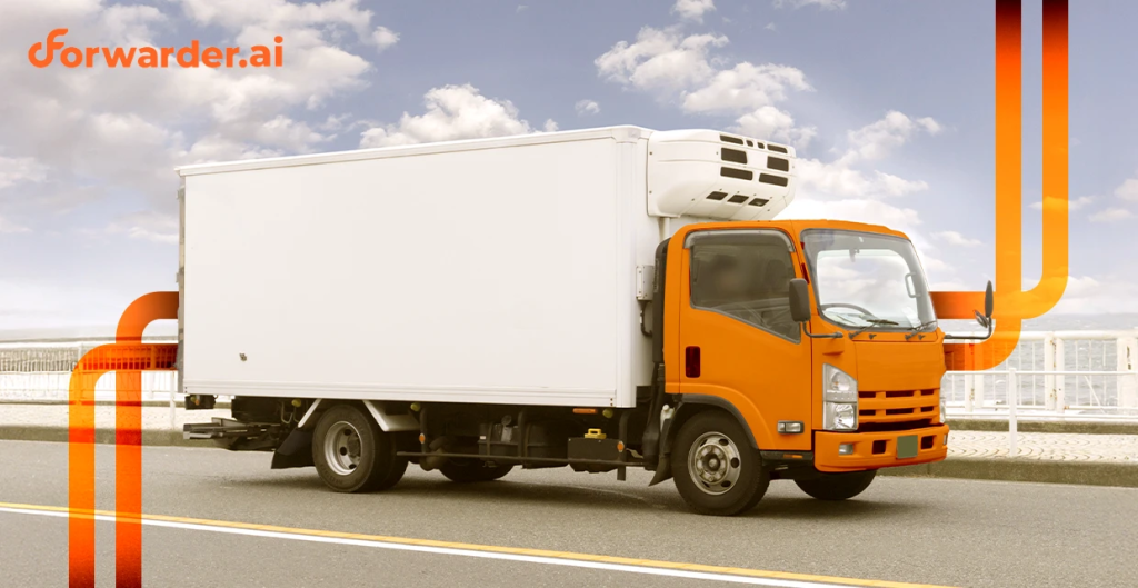 Truk Engkel Logistik