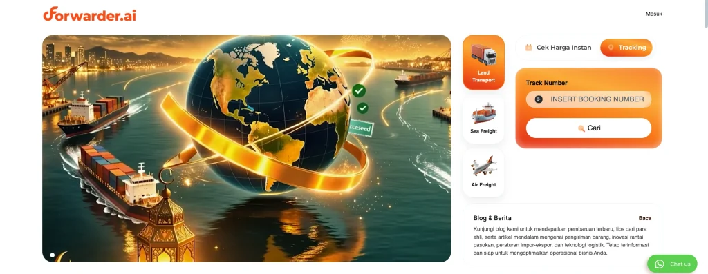 Pantau Posisi Barang dengan Pelacakan Real-Time