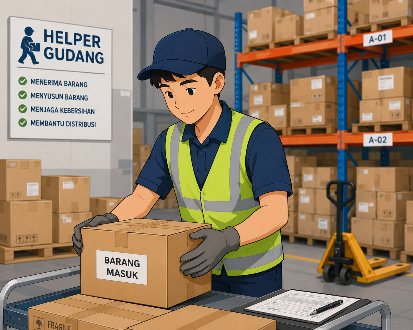 helper gudang