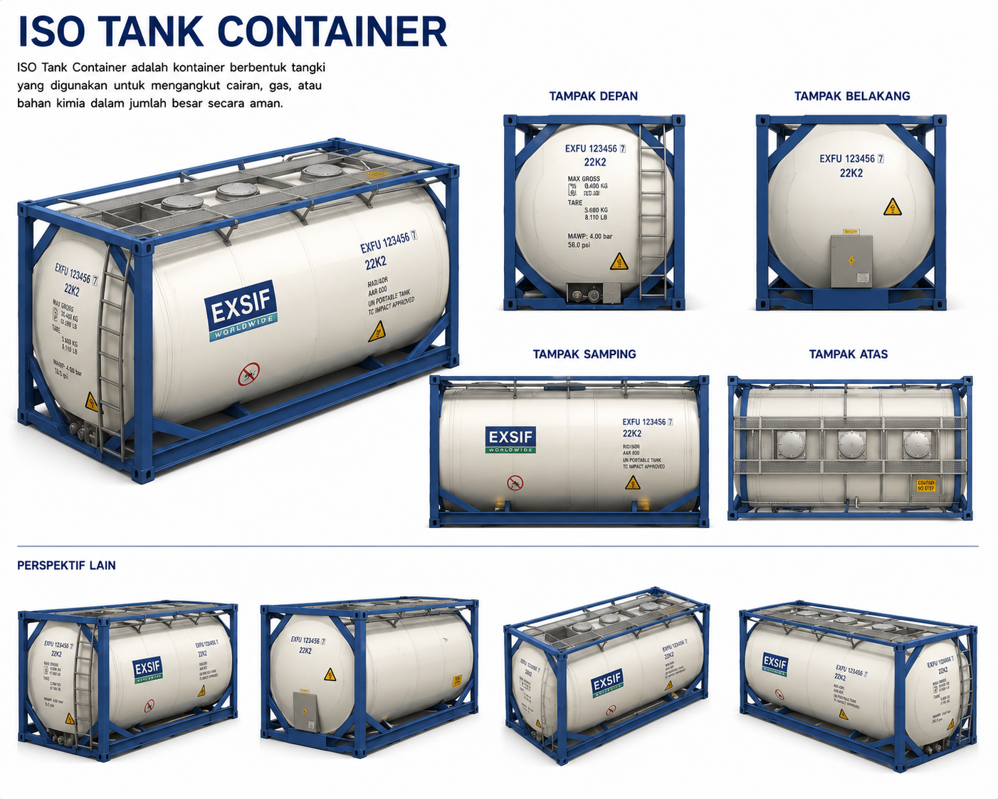 ilustrasi iso tank container