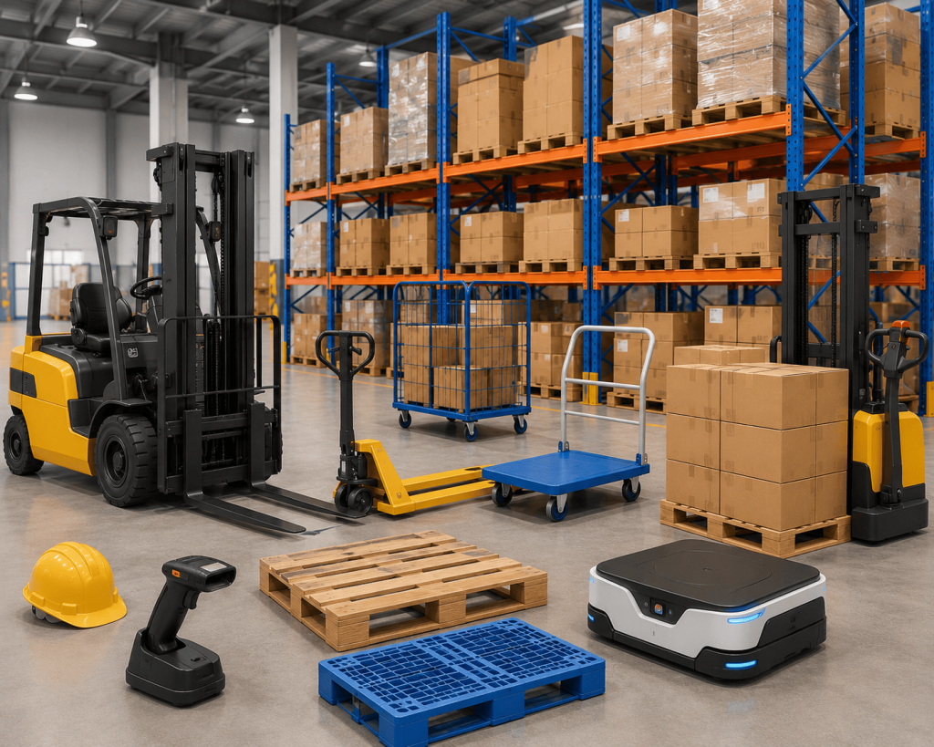 ilustrasi preventive maintenance alat logistik