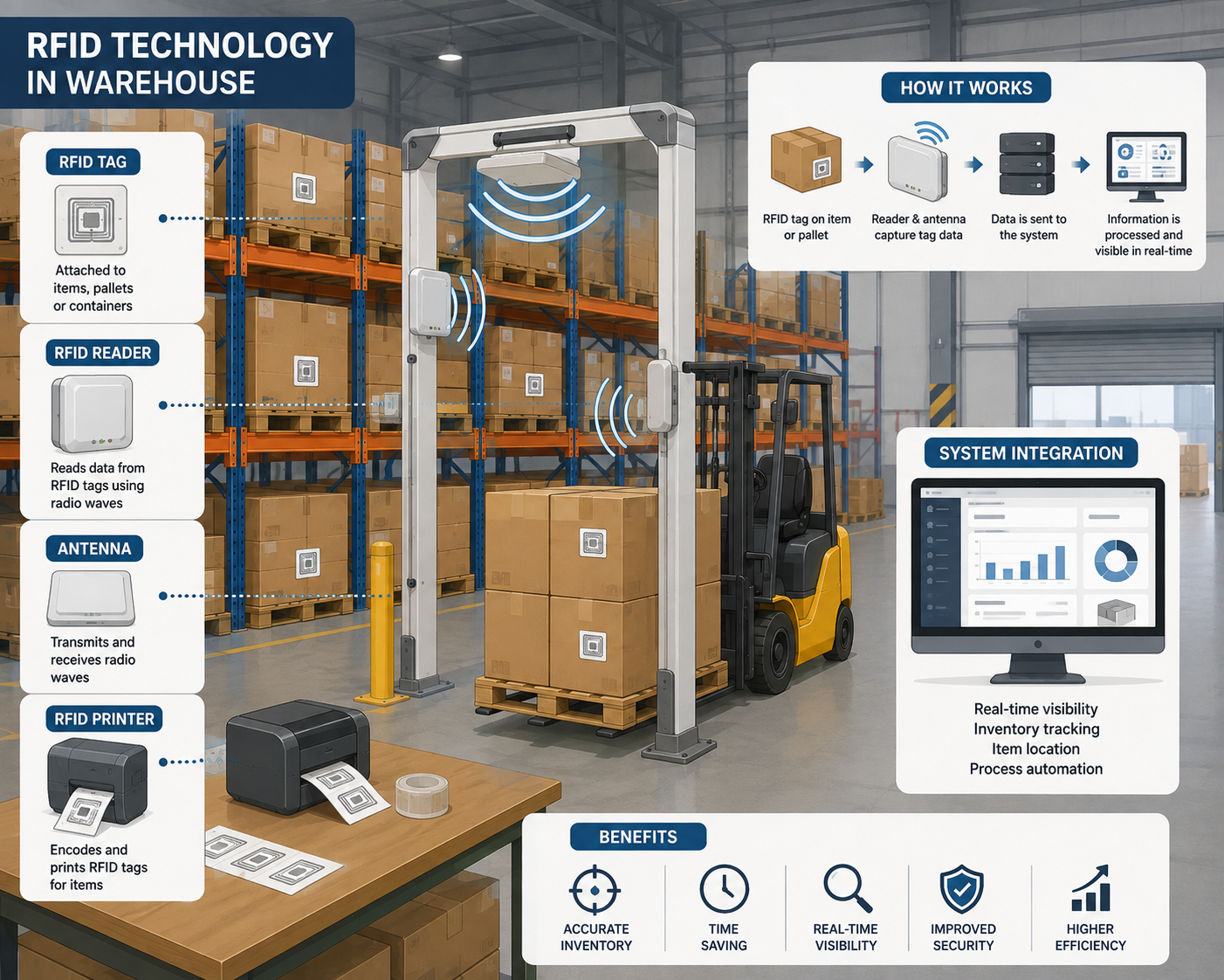teknologi RFID pada gudang