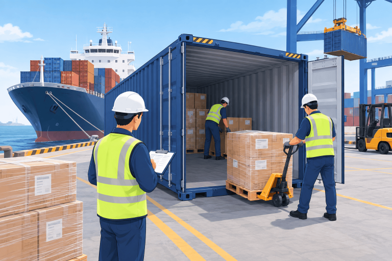 ilustrasi proses cargodoring