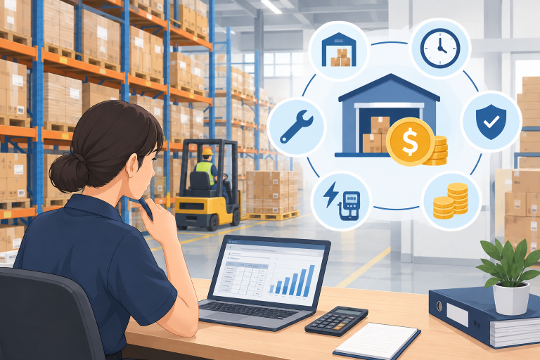 ilustrasi holding cost