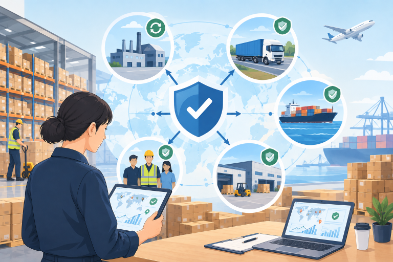 ilustrasi supply chain resilience